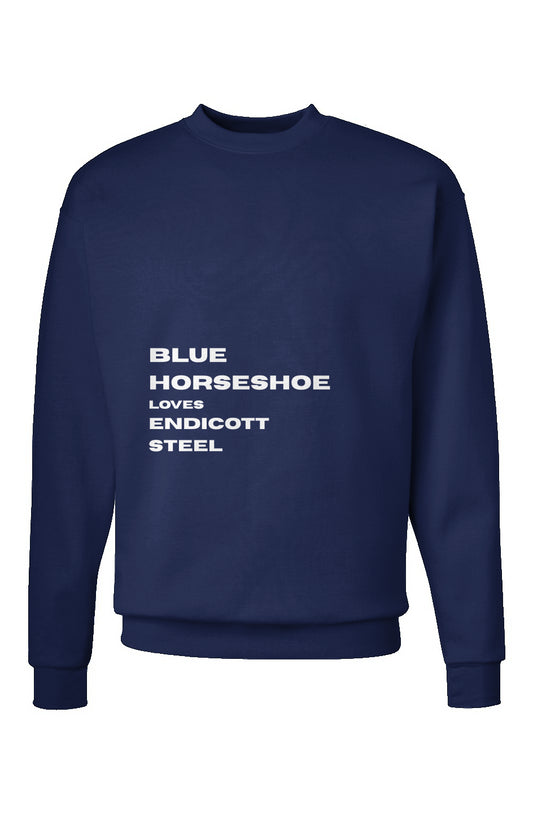 Blue Horseshoe Ecosmart® Crewneck Sweatshirt